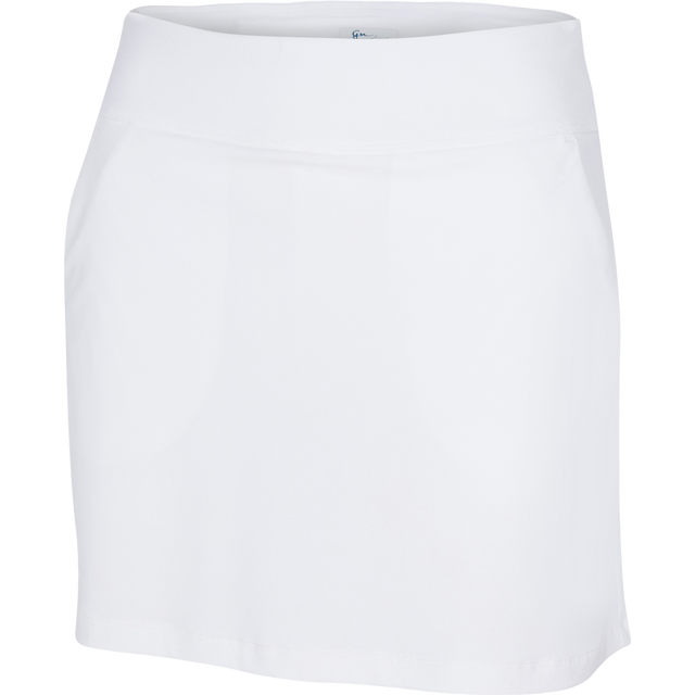 Woman 17" Back Pleat Pull-On Skort