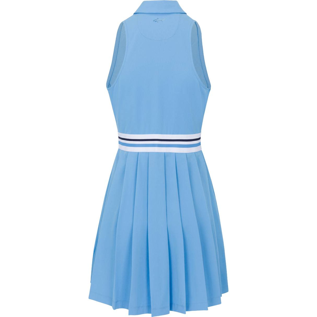 Women's Birdie Pleated Golf Dress - Blue Sail