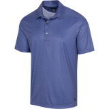 Men's Compass X-Lite Golf Polo T Shirt - Medallion Blue Heather