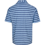 Men's Reflect Golf Polo T Shirt - Striped