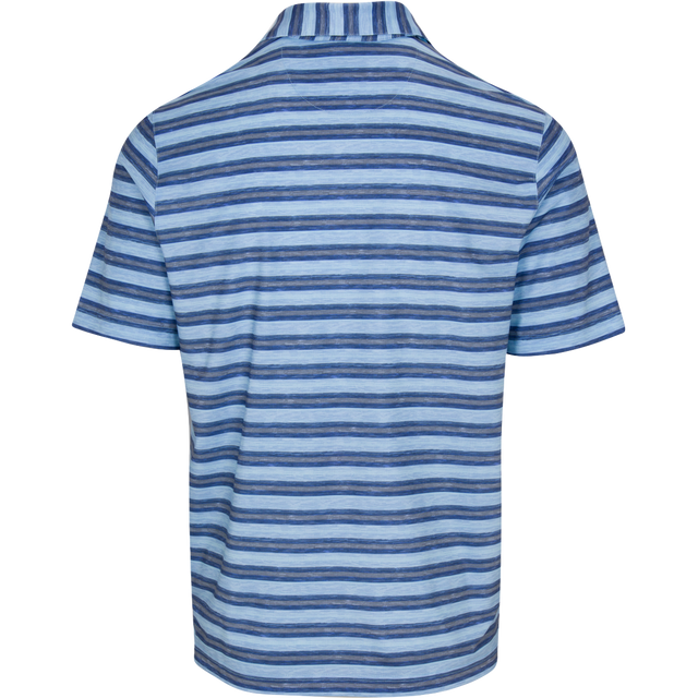 Men's Reflect Golf Polo T Shirt - Striped