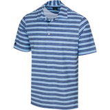 Men's Reflect Golf Polo T Shirt - Striped