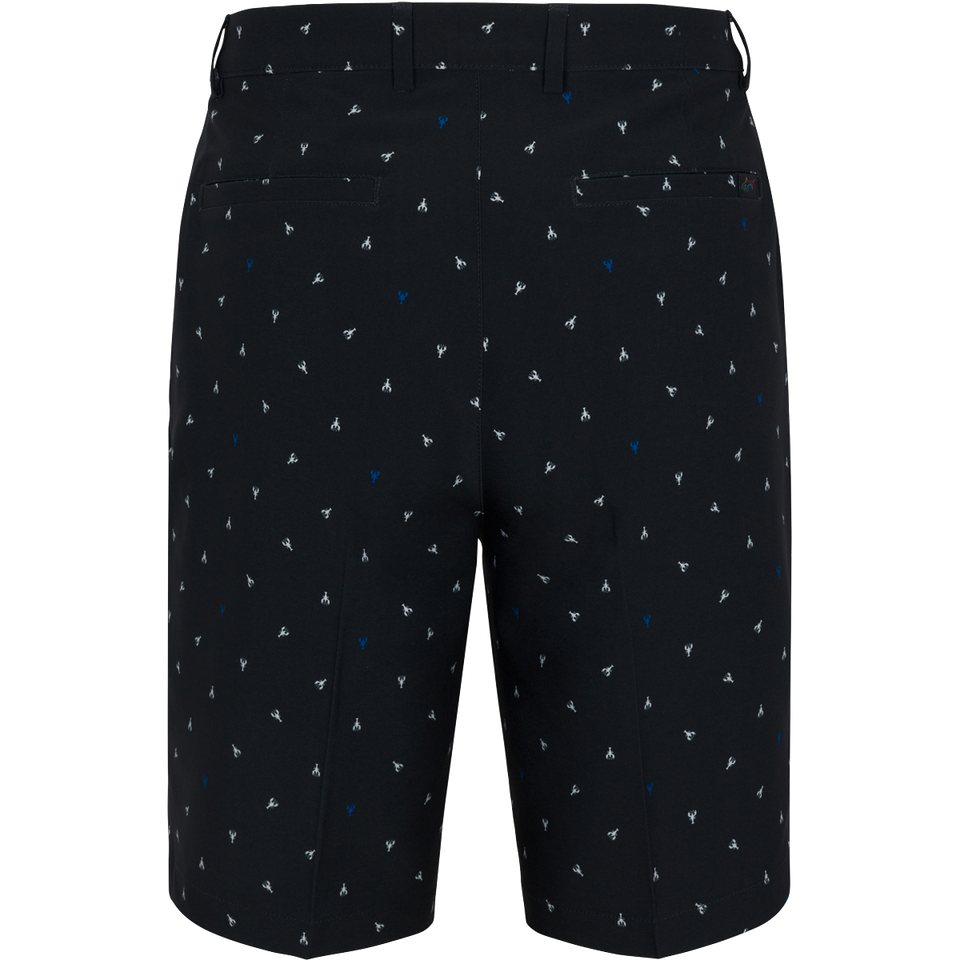 Lobster Print 9.5 Stretch Short