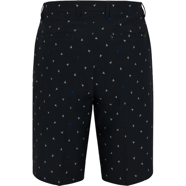 Lobster Print 9.5 Stretch Short