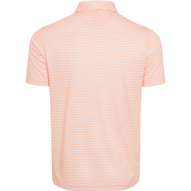 ML75 Classic Bar Stripe Shark Polo - Lt Tangerine