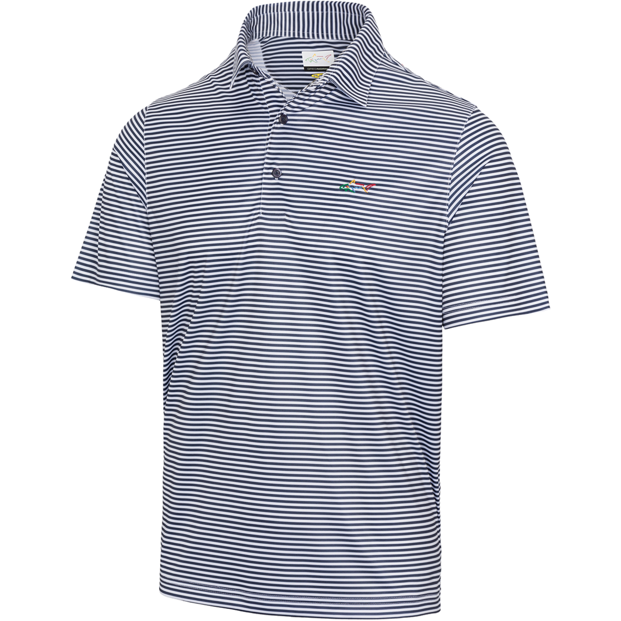 ML75 Classic Bar Stripe Shark Polo T Shirt