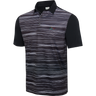 ML75 Ombre Print Stripe Golf Polo T Shirt