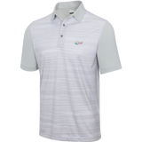 ML75 Ombre Print Stripe Golf Polo T Shirt