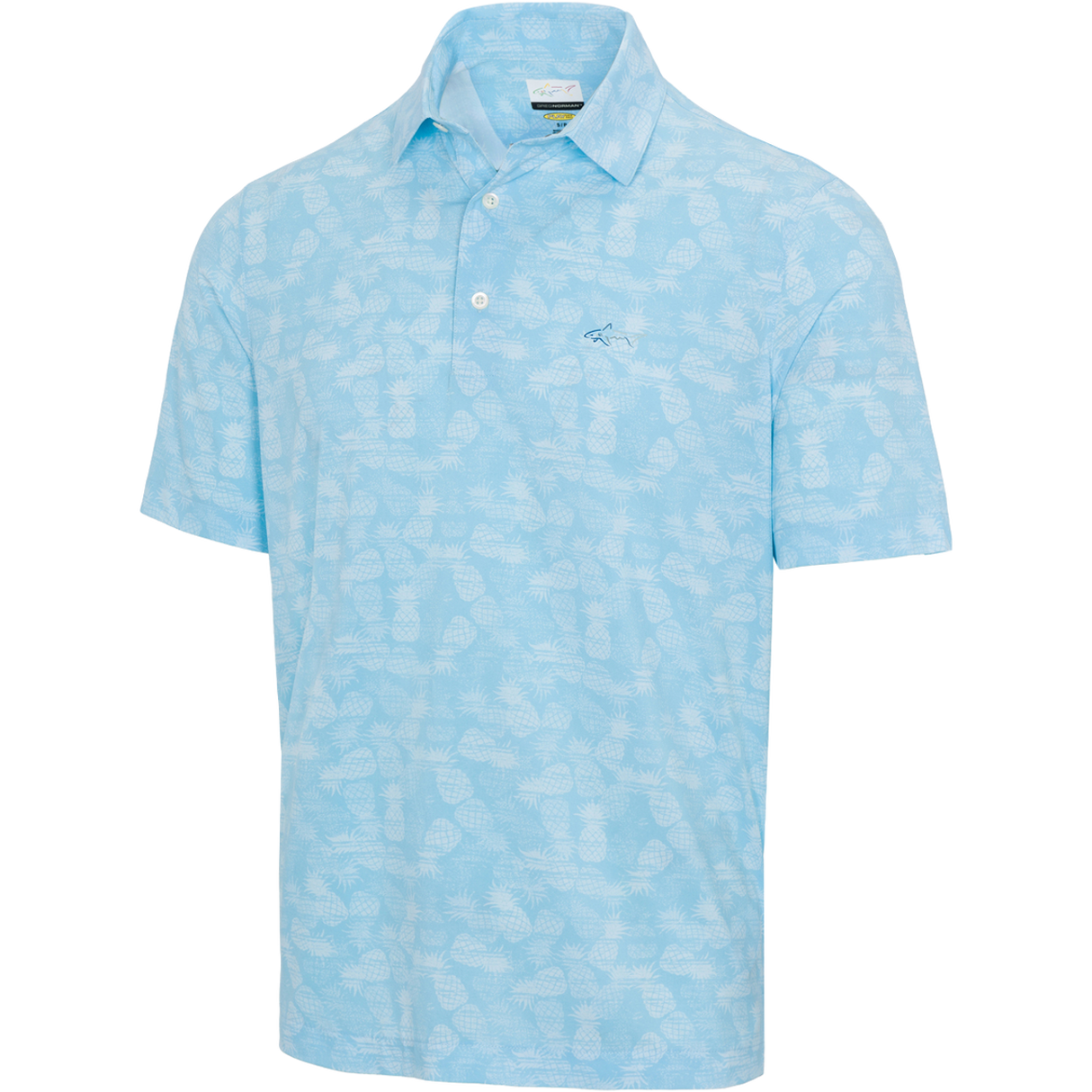 X-Lite Pineapple Print Golf Polo T Shirt