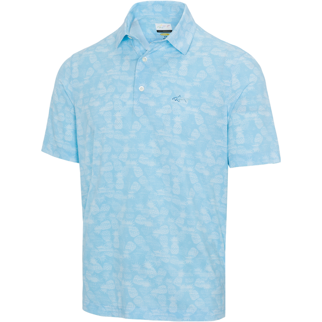 X-Lite Pineapple Print Golf Polo T Shirt