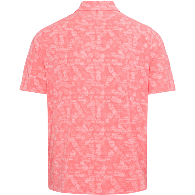 X-Lite Pineapple Print Golf Polo T Shirt