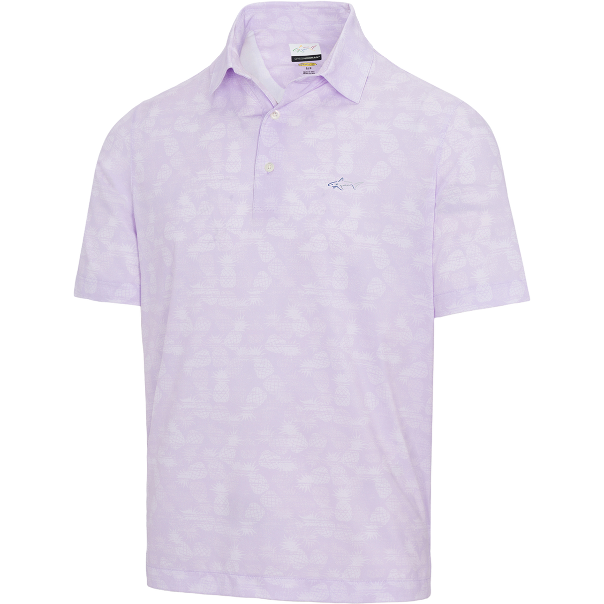 X-Lite Pineapple Print Golf Polo T Shirt