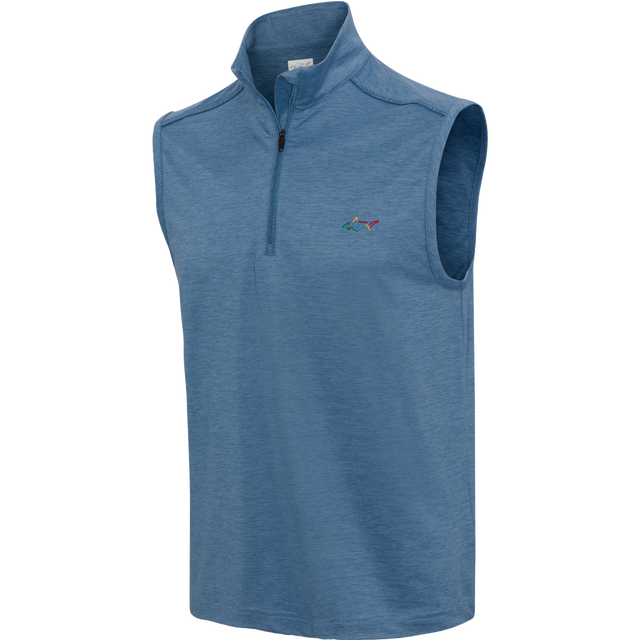 Double Knit Peached Golf Vest