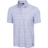 ML75 Deep Sea Graffiti Fin Stripe Mesh Polo