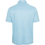 ML75 Aqua Wave Recycled Microlux Fin Stripe Polo