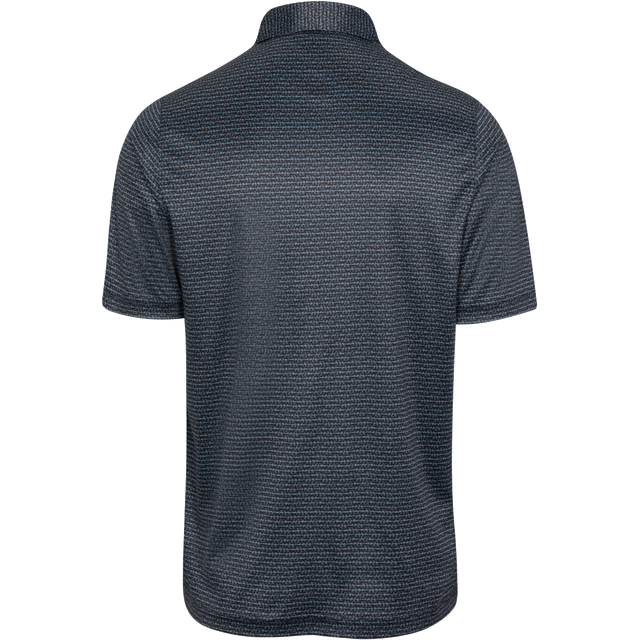 ML75 Aqua Wave Recycled Microlux Fin Stripe Polo