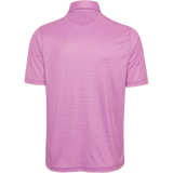 ML75 Mulberry Recycled Microlux Fin Stripe Polo