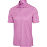 ML75 Mulberry Recycled Microlux Fin Stripe Polo