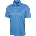 ML75 Aqua Wave Recycled Microlux Fin Stripe Polo