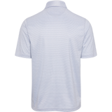 ML75 White Recycled Microlux Fin Stripe Polo