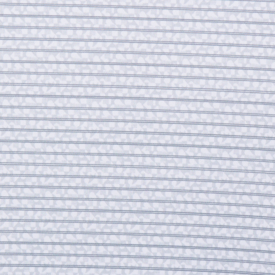 ML75 White Recycled Microlux Fin Stripe Polo