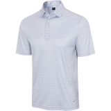 ML75 White Recycled Microlux Fin Stripe Polo