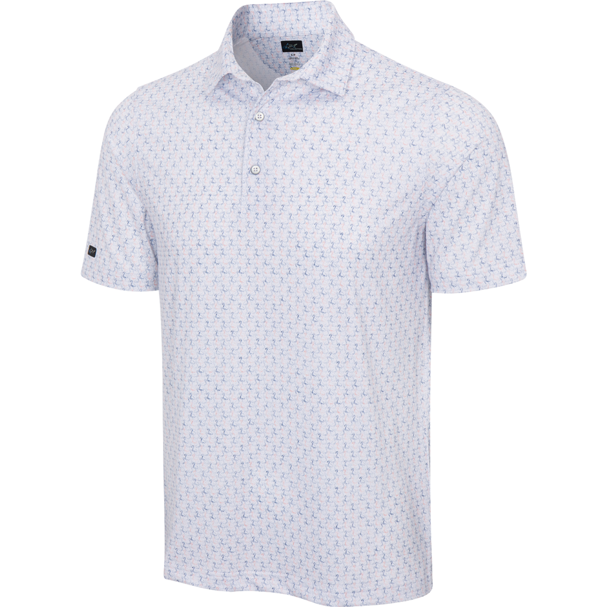 ML75 Flamingo Stretch Polo