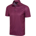 Men's570 Deco Red Flamingo Stretch Polo