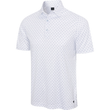 Men's580  White Golf Stretch Polo