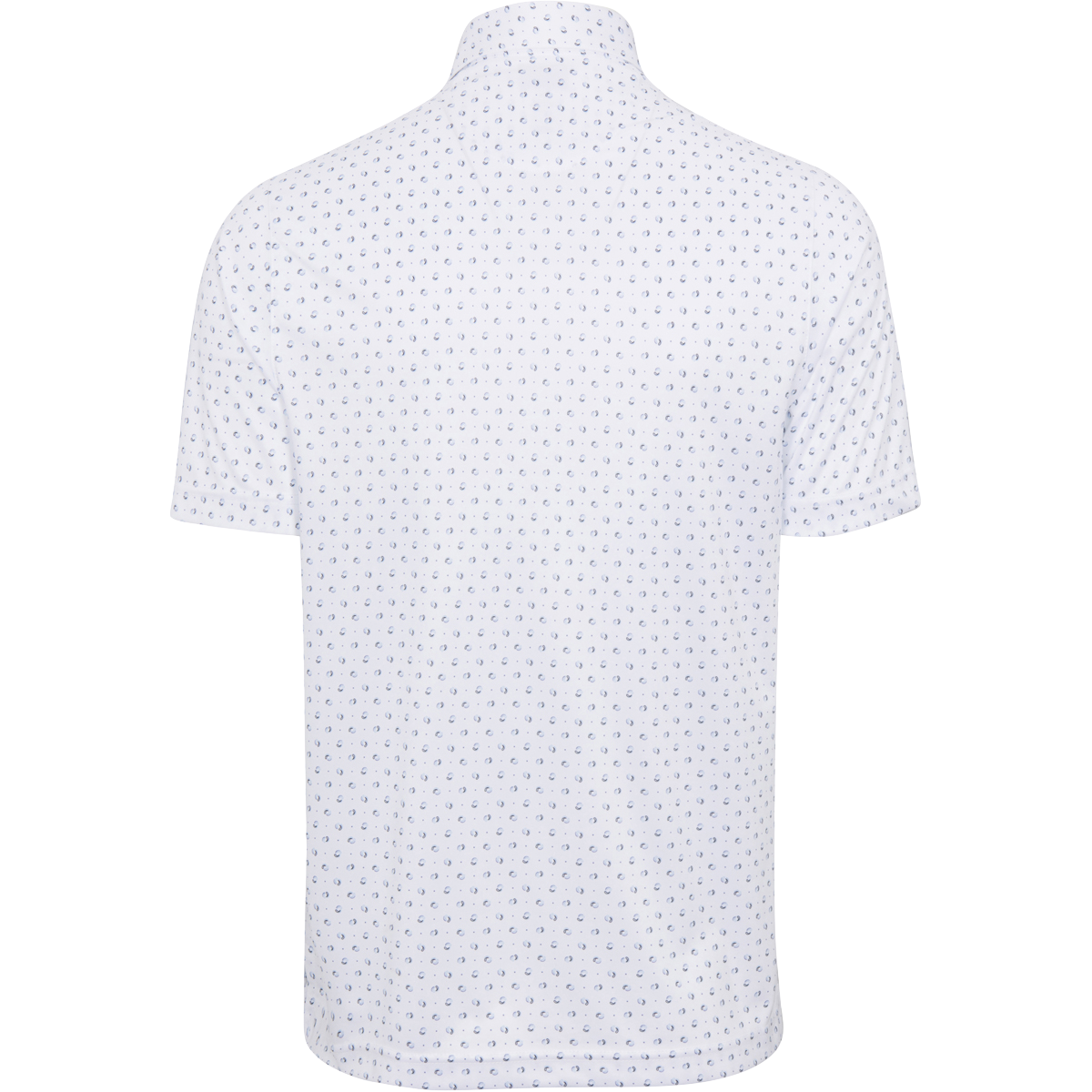 Men's580  White Golf Stretch Polo