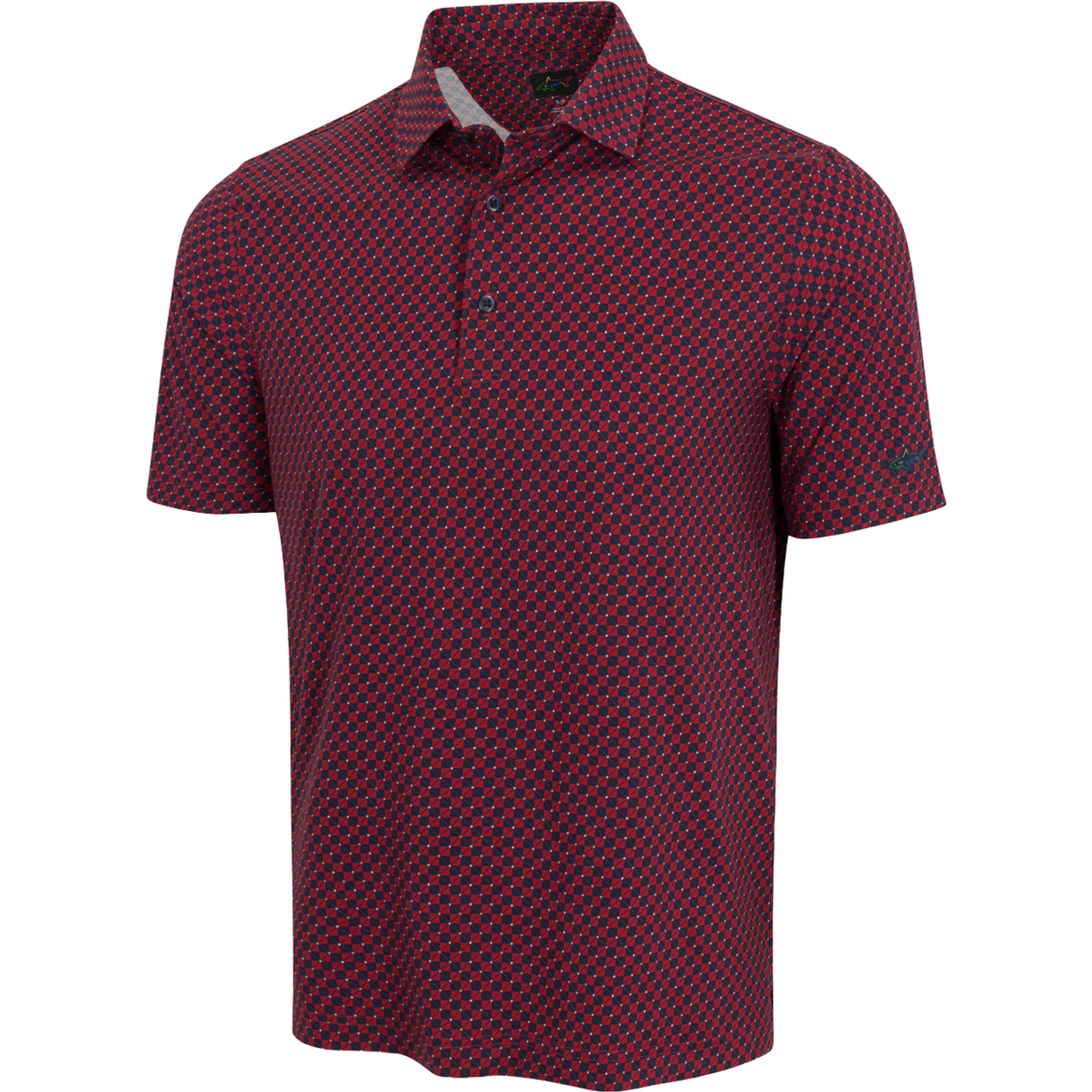 X-lite Checkered Golf Polo