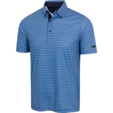 ML75 Holiday Stripe Polo - Navy