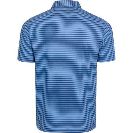 ML75 Holiday Stripe Polo - Navy