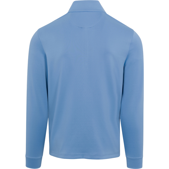 Men's "K174" Blue-Cloud Coastal Tech Quarter Zip