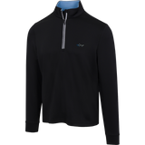 Men's "K174" Black Coastal Tech Quarter Zip