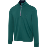 Men's "K174" Jasper-Green Costal Tech Quarter Zip