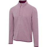 Men's Cozy Fleece Button Mock Golf Pullover
