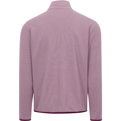 Men's Cozy Fleece Button Mock Golf Pullover