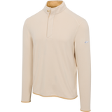 Men's Cozy Fleece Button Mock Golf Pullover