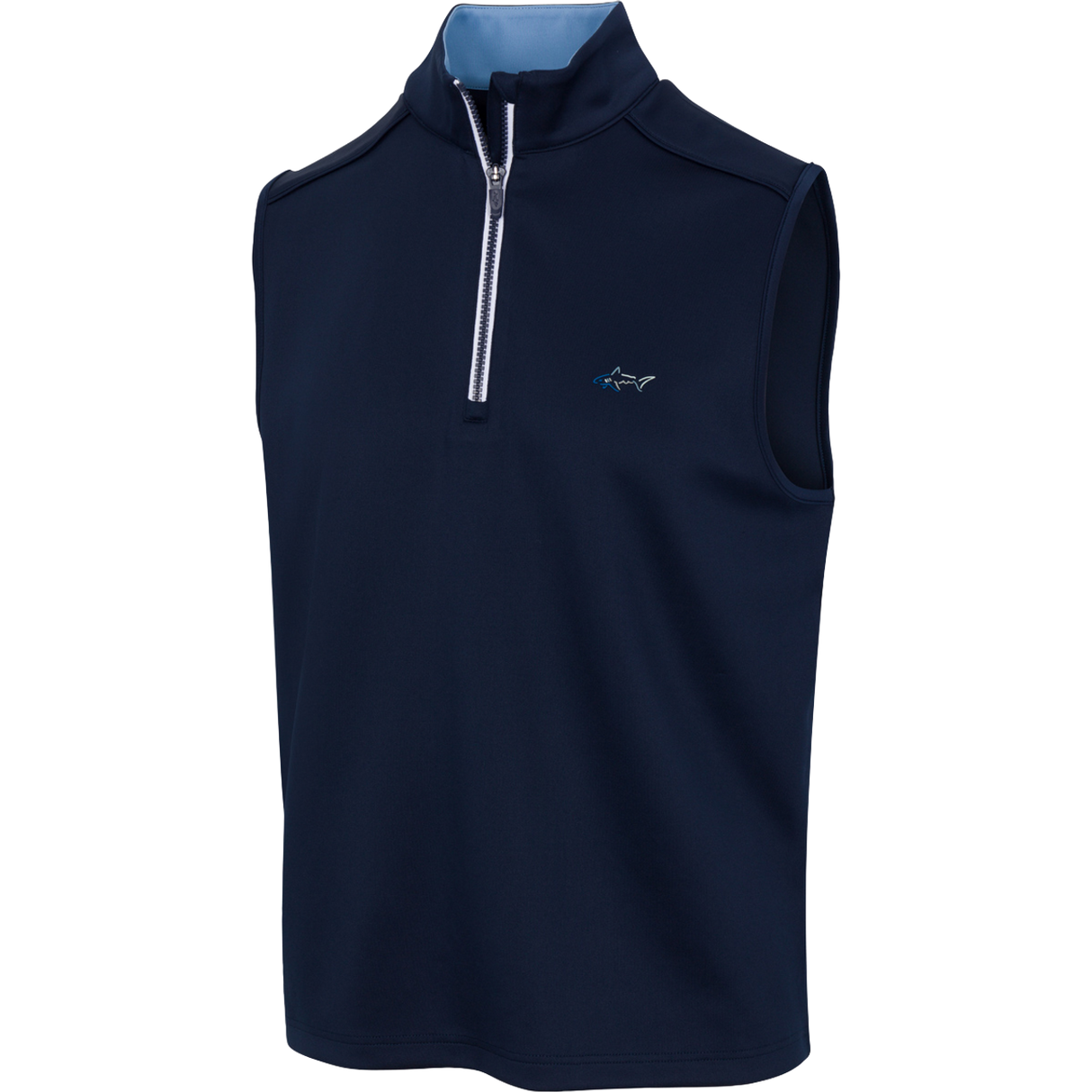 Coastal Tech Vest – Stretch, Midweight Layer (Navy)
