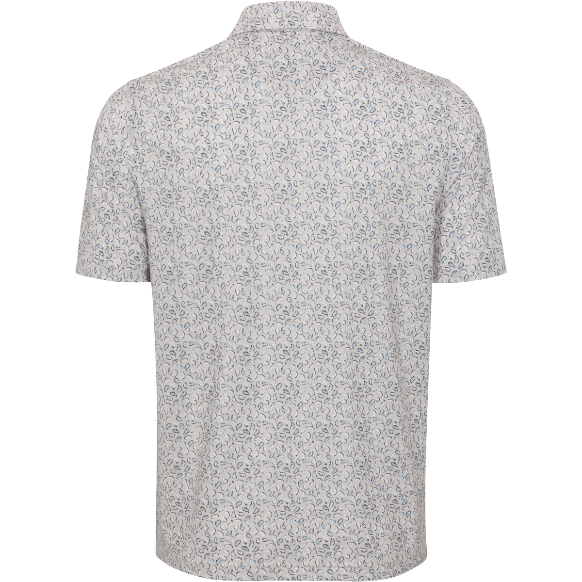 Men's ML75 Biscotti Printed Stretch Golf Polo