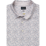 Men's ML75 Biscotti Printed Stretch Golf Polo
