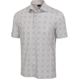 Men's ML75 Biscotti Printed Stretch Golf Polo