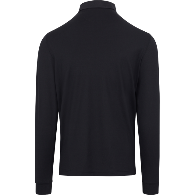 Button-Down Collar Long Sleeve Freedom Pique Polo