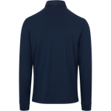 Button-Down Collar Long Sleeve Freedom Pique Polo