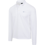 Button-Down Collar Long Sleeve Freedom Pique Polo