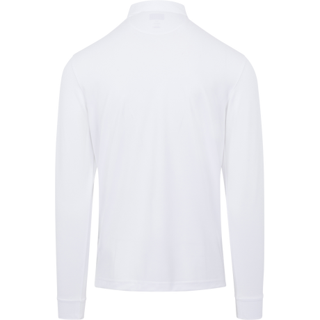 Button-Down Collar Long Sleeve Freedom Pique Polo