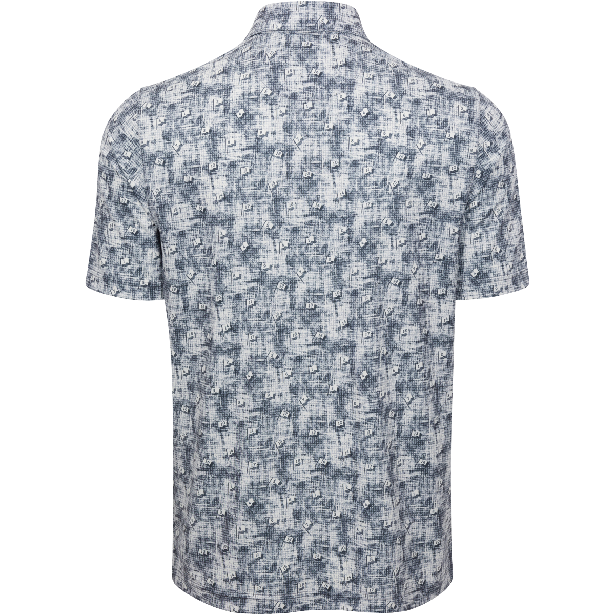 Men's Ventilated Golf Flag Polo