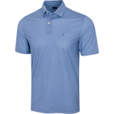 Men's ML75 Hexagonal Ray Golf Polo - Colony Blue