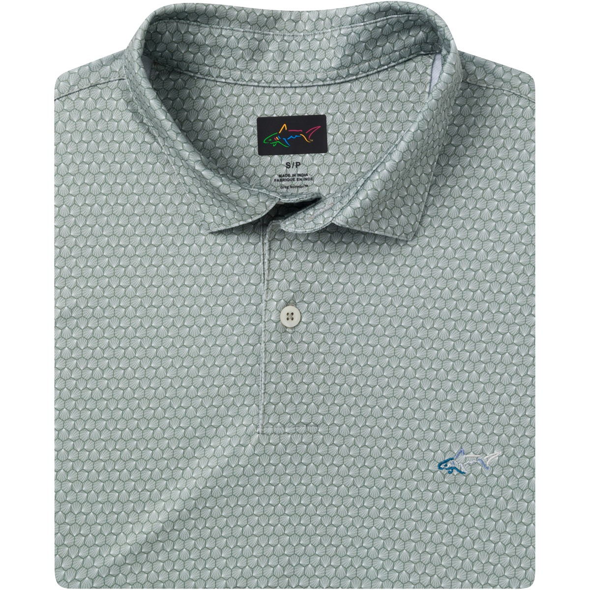 Men's ML75 Hexagonal Ray Golf Polo - Gravel